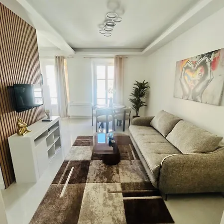 Luxury Appartement-coeur De De Cannes-2 Mns Palais Du Festival Et Croisette Апартаменты *